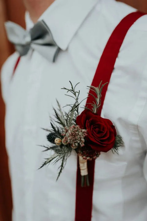 VERSE BLOEMEN - TROUW- Corsage