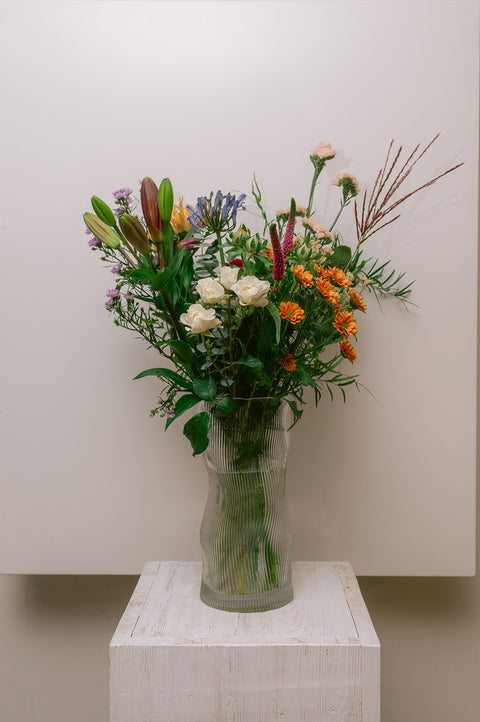 VERSE BLOEMEN - Kleurrijk seizoensboeket