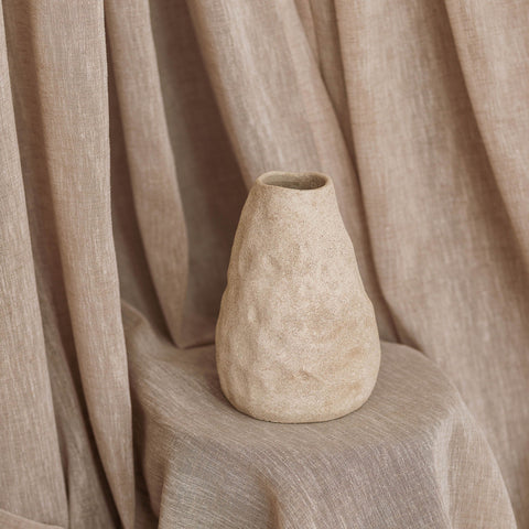 VAAS - Beige Cave vaas (Salt & Pepper)