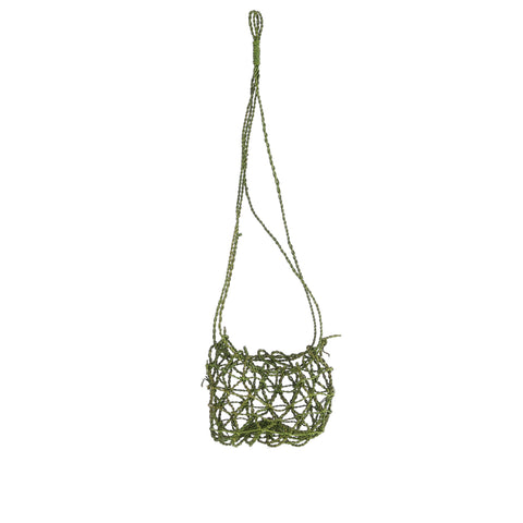HANGER - Plantenhanger in groen touw (Ewer)