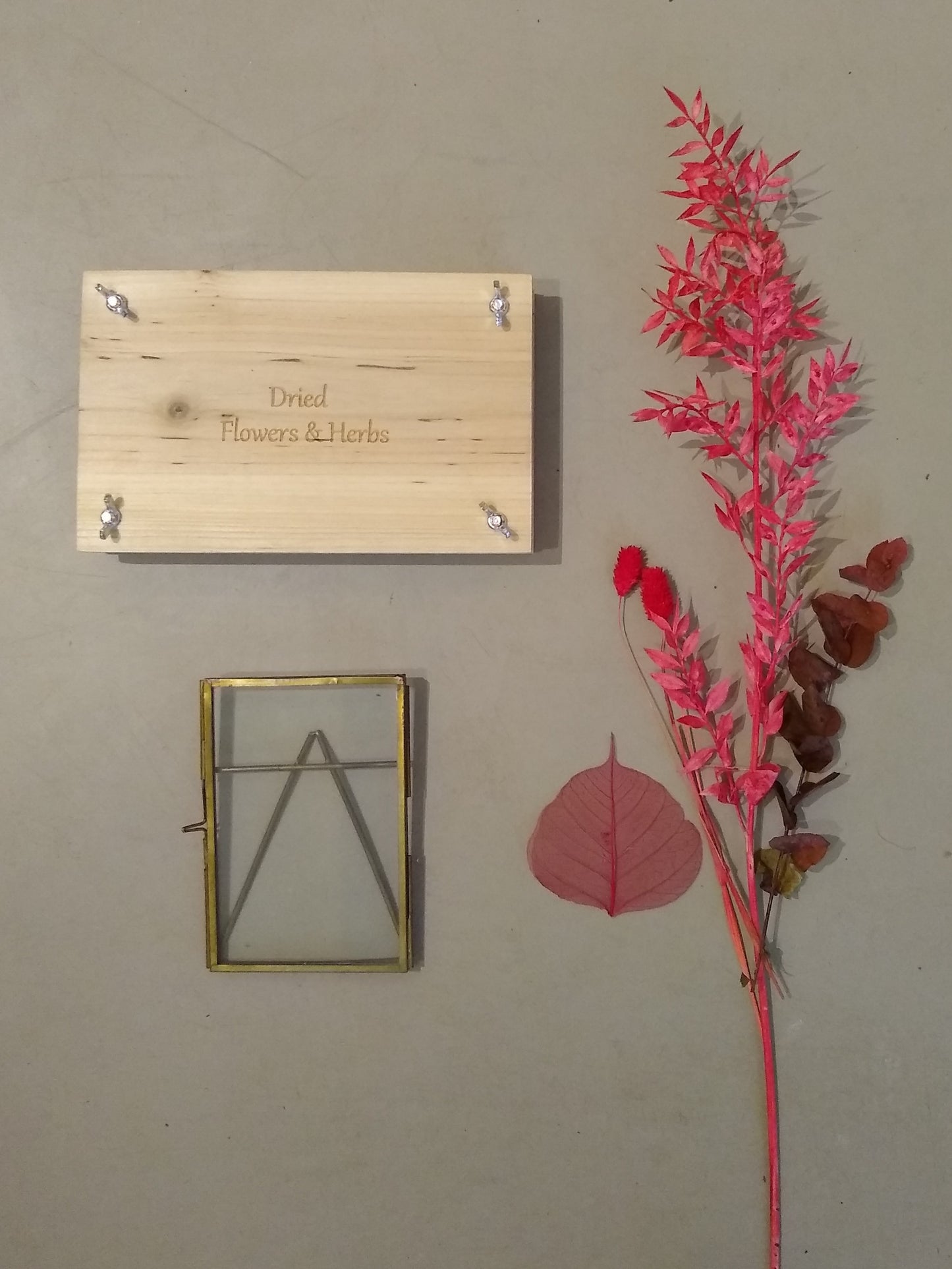 PAKKET - DIY flower press