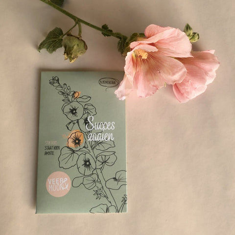 KAARTEN - Bloemzaden kaartjes - 'Succes zaaien'