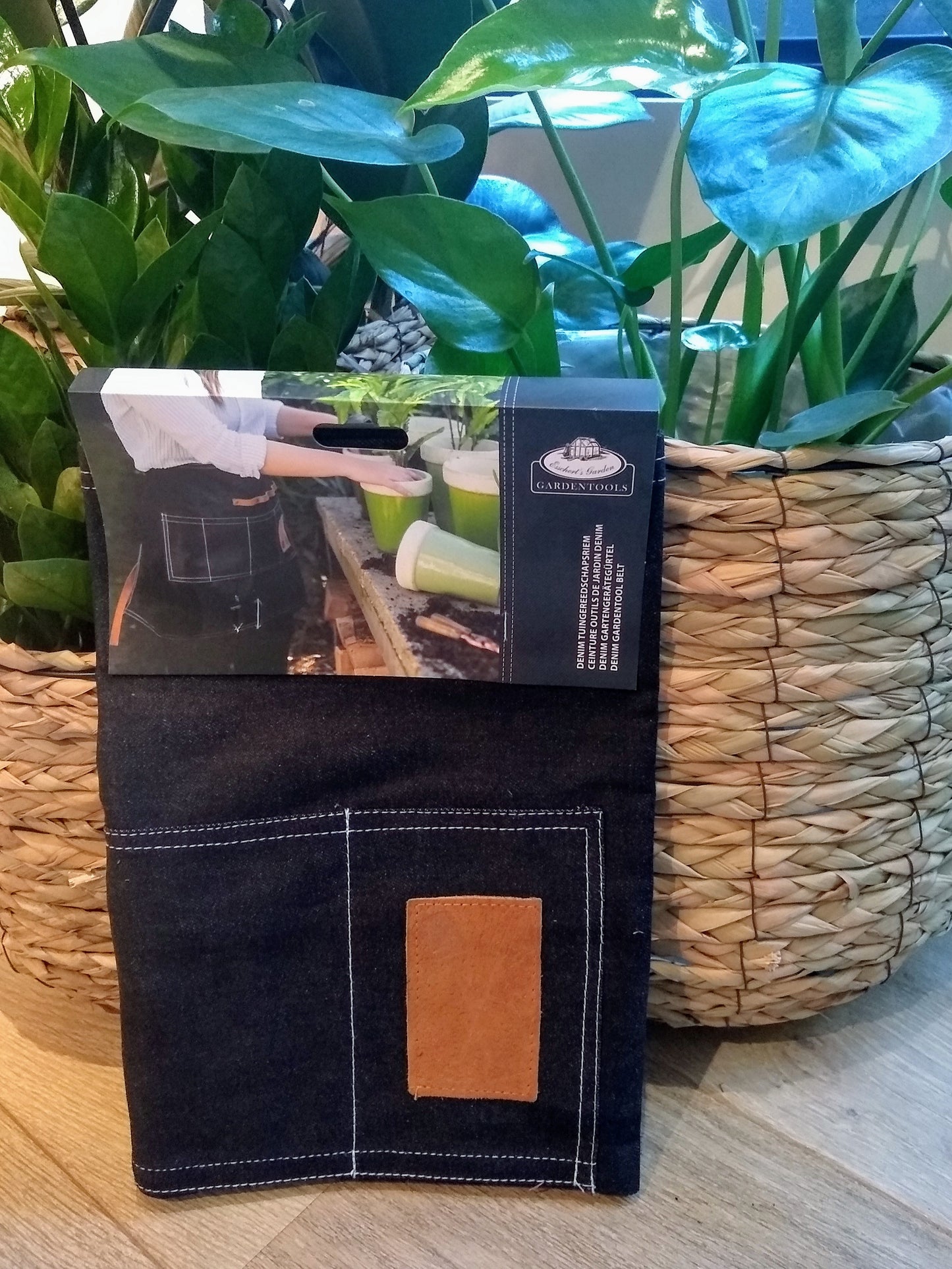 GEREEDSHAP - Denim tuinschort