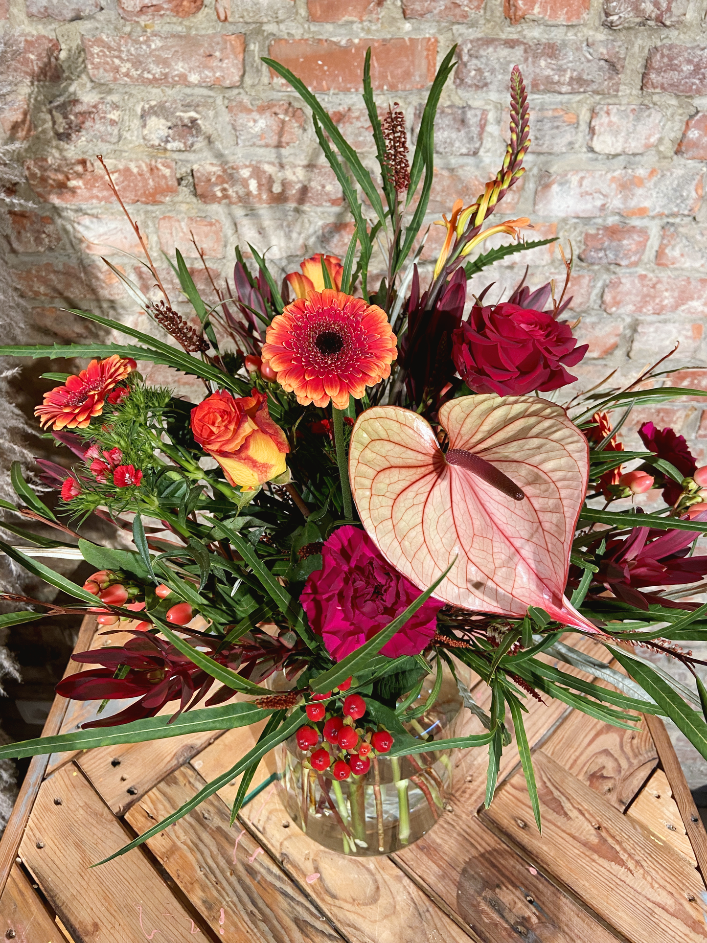 VERSE BLOEMEN - Veldboeket vurig