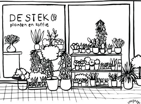 🍁 Kleurwedstrijd bij De Stek! 🎨🌿