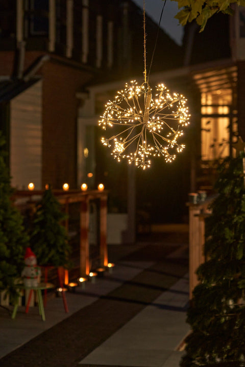 KERST - VERLICHTING - Lichtbal (warm wit)