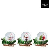 KERST - DECO - Schudbal kerstman