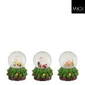 KERST - DECO - Schudbal kerstfiguur