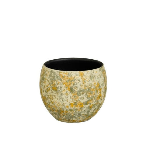 KERAMIEK - Terracotta bloempot NIKAI (groen)