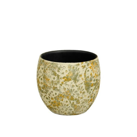 KERAMIEK - Terracotta bloempot NIKAI (groen)