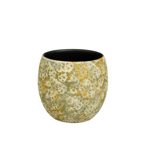 KERAMIEK - Terracotta bloempot NIKAI (groen)