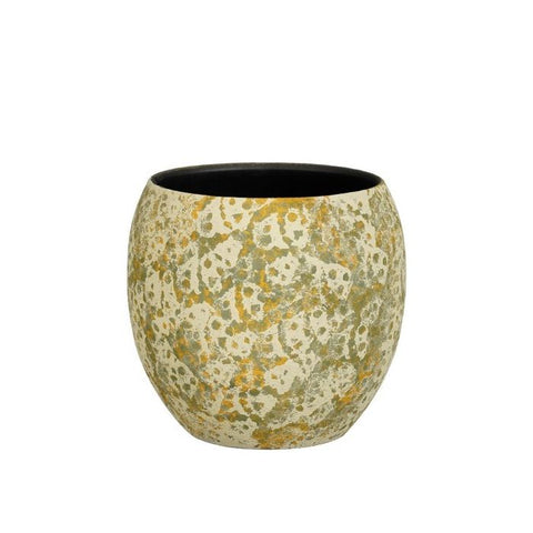KERAMIEK - Terracotta bloempot NIKAI (groen)