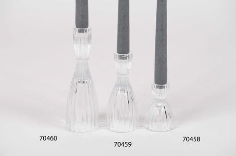 KAARS - Helder glazen kaarshouder