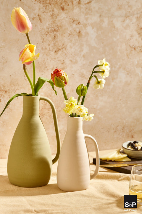 VAAS - Groene Collo vaas (Salt & Pepper)