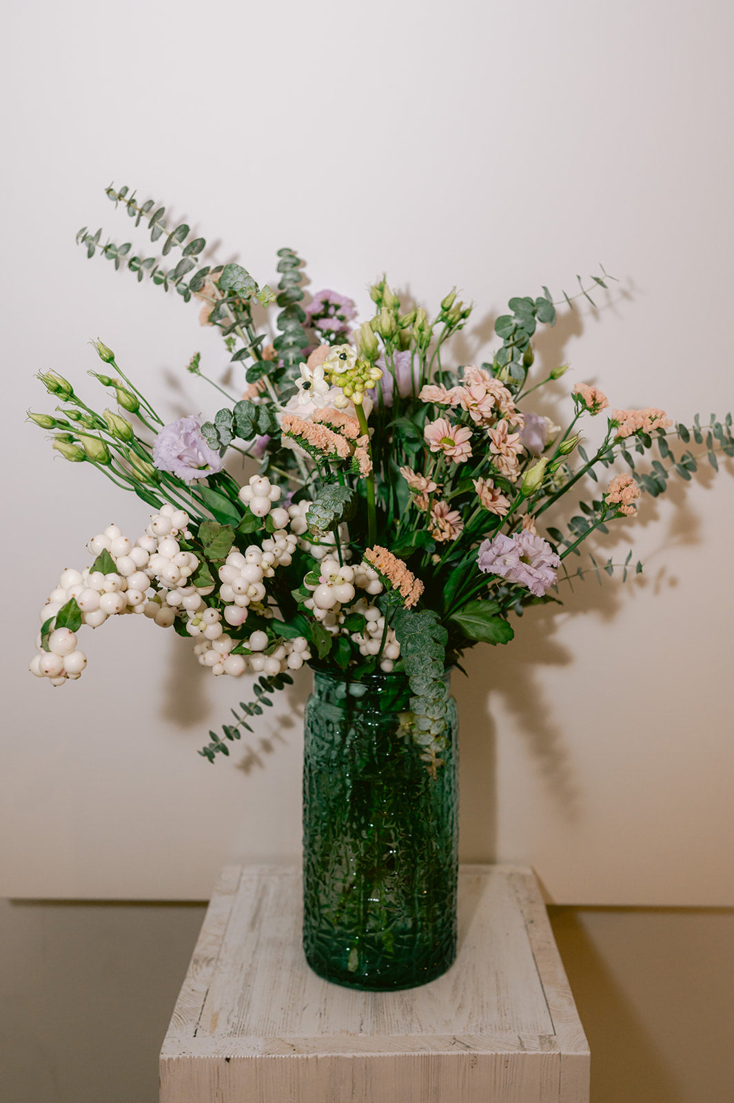VERSE BLOEMEN - Veldboeket pastel met seizoensbloemen