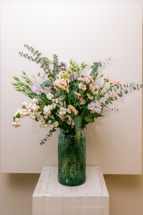 VERSE BLOEMEN - Veldboeket pastel met seizoensbloemen