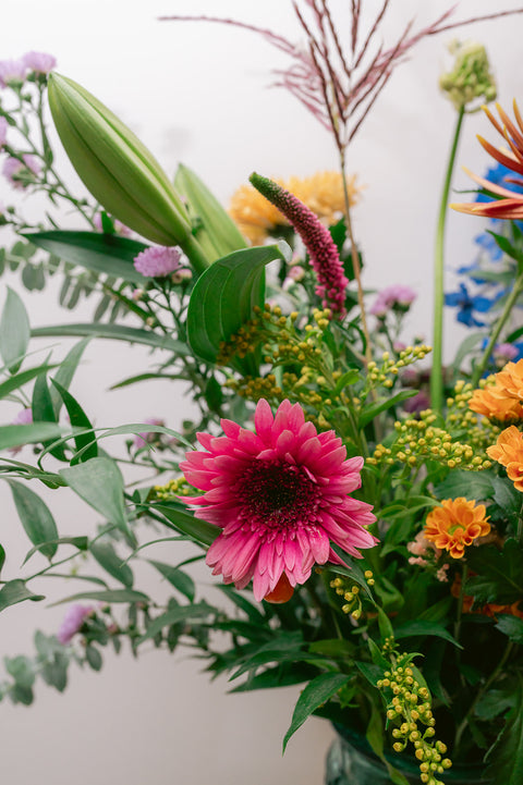 VERSE BLOEMEN - veldboeket kleurrijk met seizoensbloemen