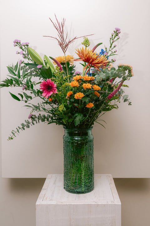 VERSE BLOEMEN - veldboeket kleurrijk met seizoensbloemen