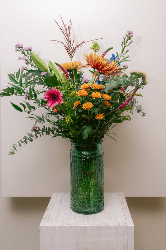 VERSE BLOEMEN - veldboeket kleurrijk met seizoensbloemen