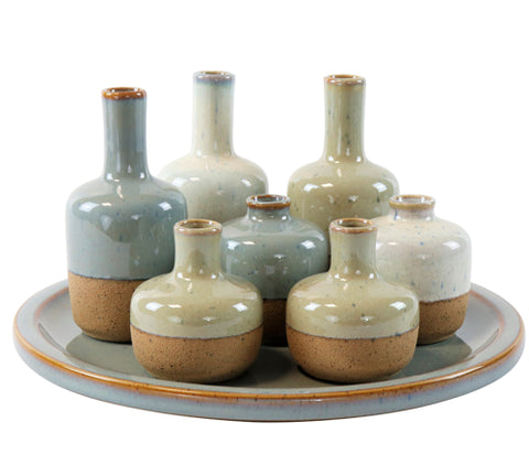 VAAS - natuur vaasjes op schotel