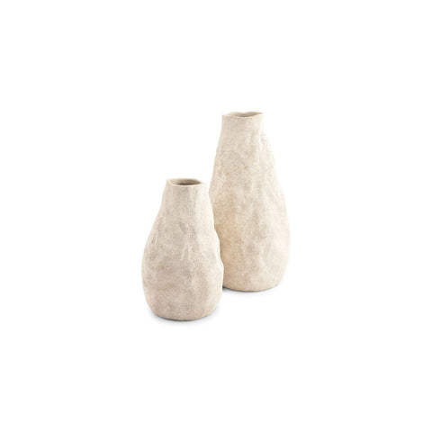 VAAS - Beige Cave vaas (Salt & Pepper)