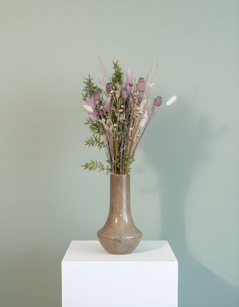 DROOG - Veldboeket met droogbloemen (neutraal)