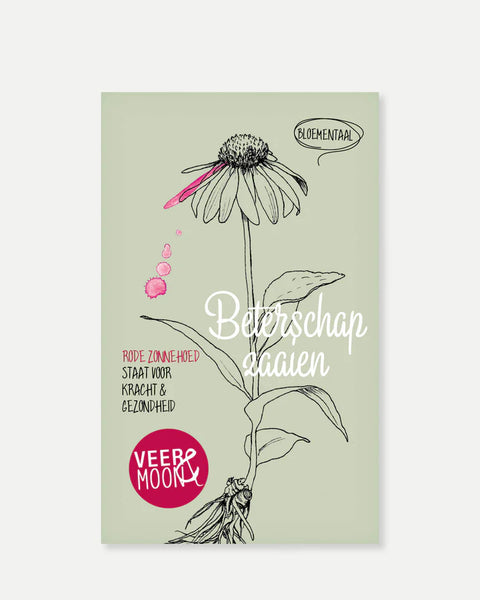 KAARTEN - Bloemzaden kaartjes - 'Beterschap zaaien'