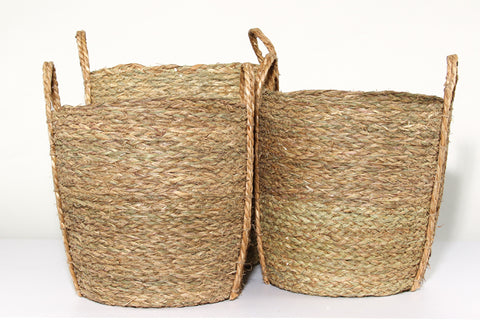 MAND - Rieten mand met handvaten