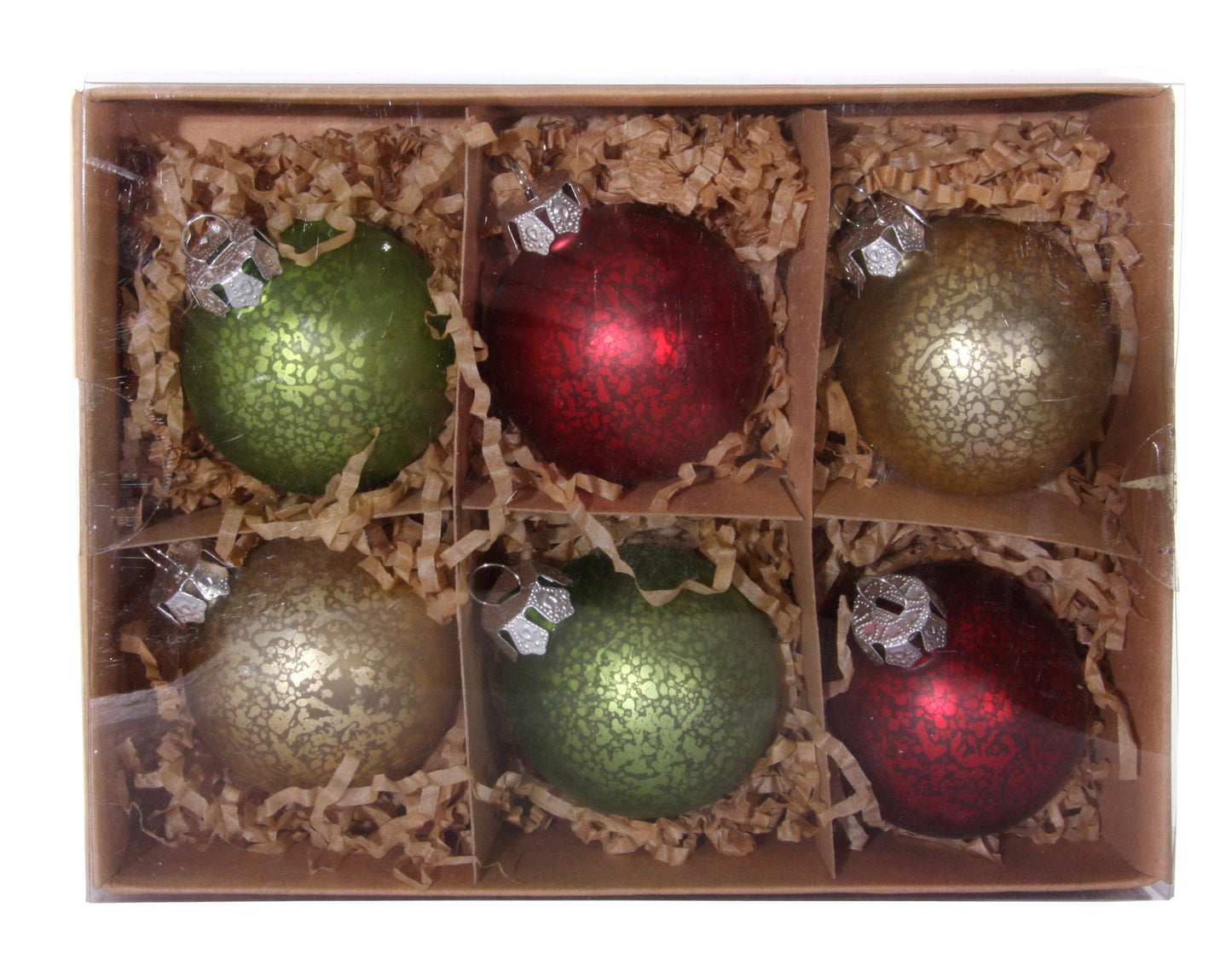 Set mini kerstballen