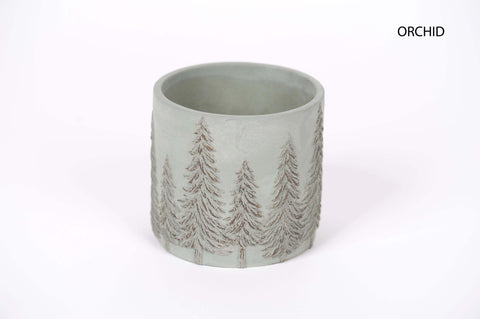 KERAMIEK - Dennenboom sierpotjes