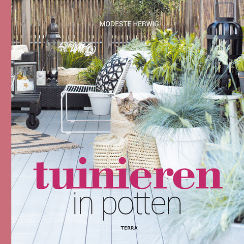 Boek - Tuinieren in potten