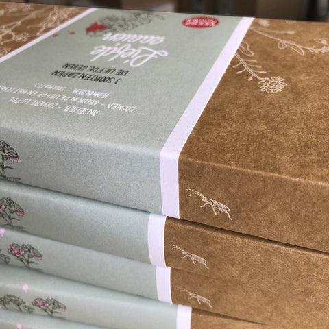 KAARTEN - Cadeaudoosjes - liefde zaaien