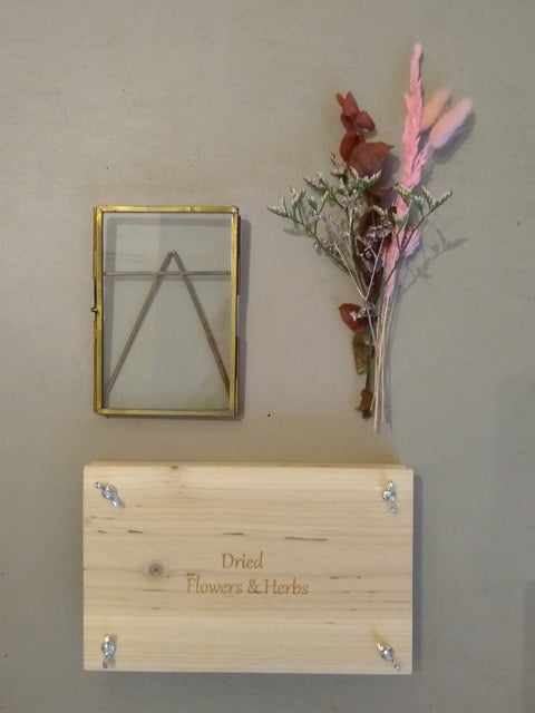 PAKKET - DIY flower press