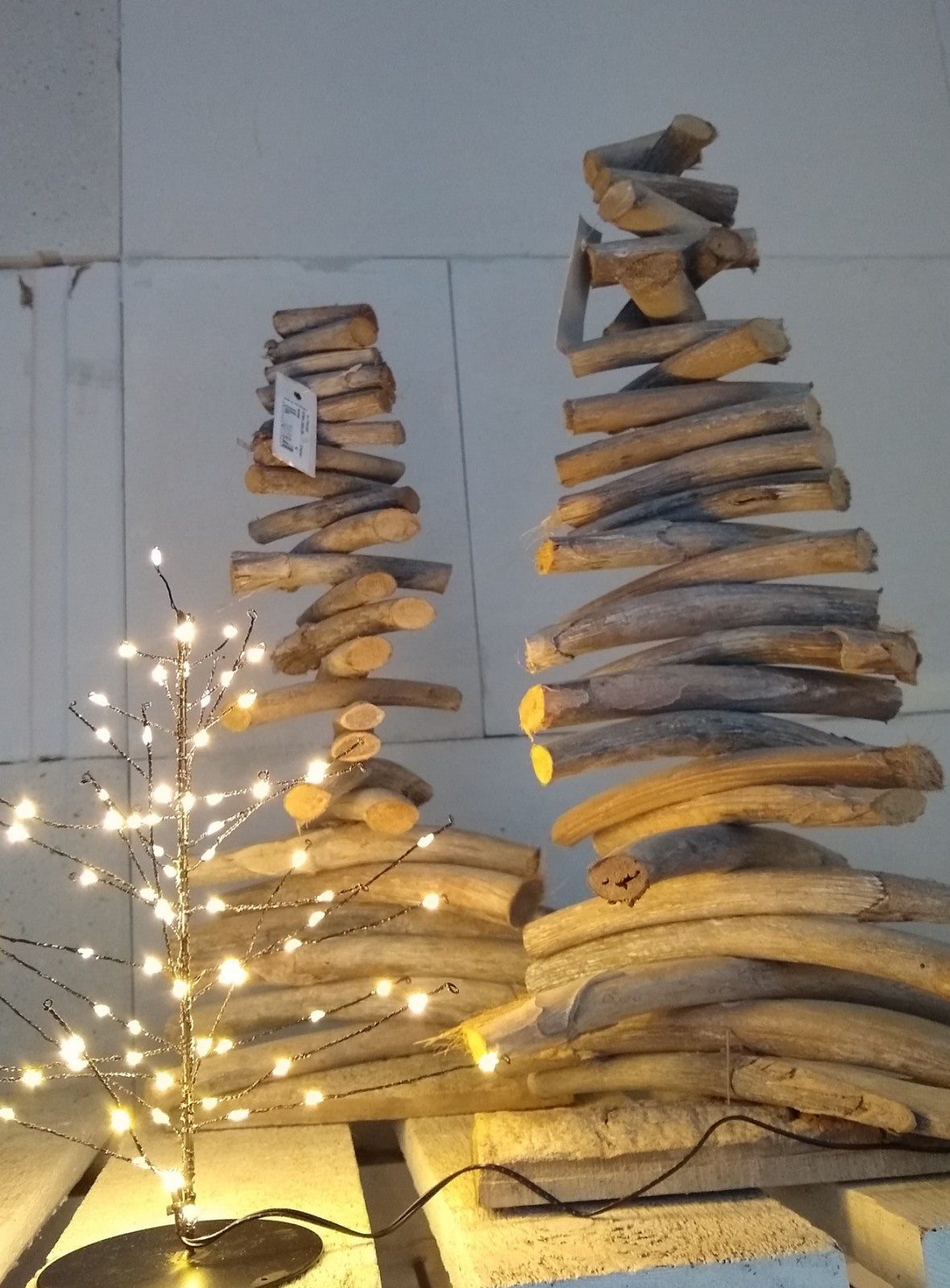 KERST - Decoratieve kerstboom met lichtjes