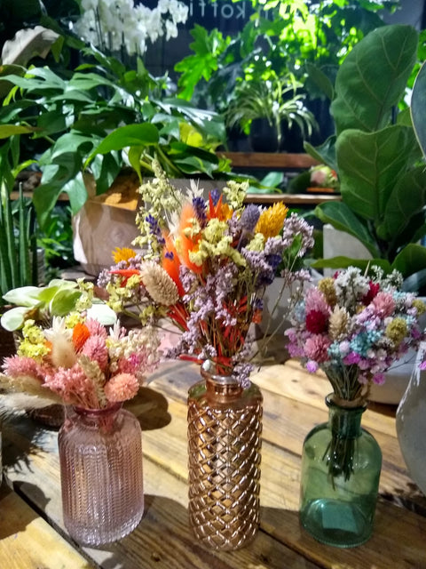 DROOG - Boeketje met droogbloemen